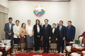Minister of Education Receives GPE Secretariat Coordinator and U.S. Ambassador